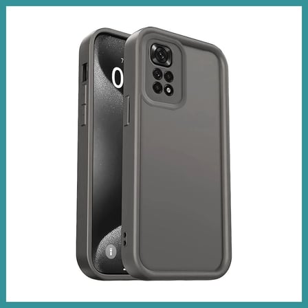 BT Teknik Redmi 10 2022 Uyumlu Kılıf Viera Silikon - Gri BEZ