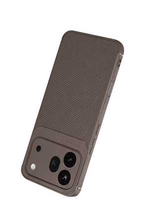 BT Teknik Huawei Honor 600 Pro Uyumlu Auto Focus Karbon Kapak - Gri BEZ