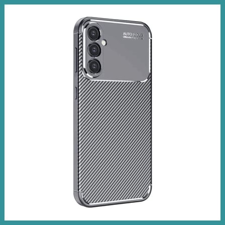 BT Teknik Samsung Galaxy A16 5G Uyumlu Kılıf Auto Focus Karbon Kapak - Gri BEZ