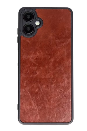 BT Teknik Samsung Galaxy A06 Uyumlu Kılıf Aras Deri Kapak - Bordo BEZ