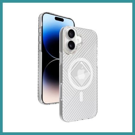 BT Teknik Joko iPhone 16 Uyumlu Stella PC Sert Magsafe Kılıf - Şeffaf BEZ