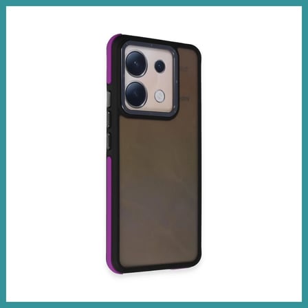 BT Teknik Redmi Note 13 Pro 4G Uyumlu Harvel Kapak - Derin Mor BEZ