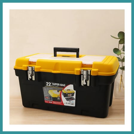 BT Teknik Metal Kilitli Takım Çantası 57 cm (22'lik) BEZ