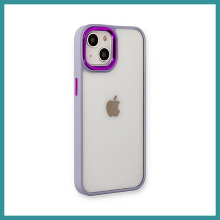 BT Teknik iPhone 14 Plus Uyumlu Kılıf Dora Kapak - Lila BEZ