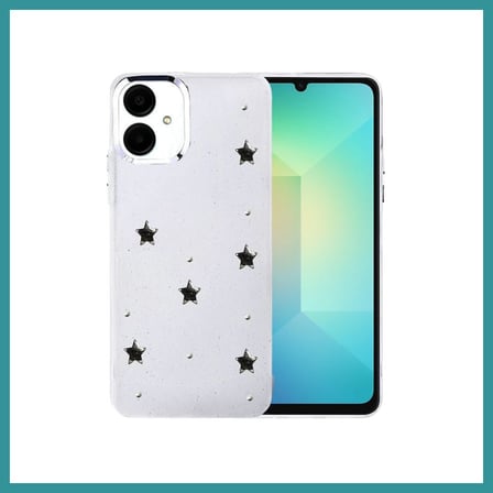 BT Teknik Samsung Galaxy A06 Uyumlu Fiyonk Desenli Kapak - Desen 4 BEZ