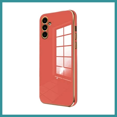 BT Teknik Samsung Galaxy A15 4G Uyumlu Kılıf Volet Silikon - Kırmızı BEZ