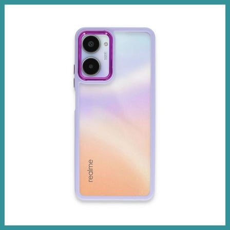 BT Teknik Realme 10 Pro 5G Uyumlu Kılıf Dora Kapak - Lila BEZ