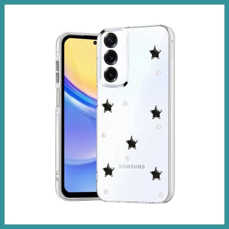 BT Teknik Samsung Galaxy A16 5G Uyumlu Fiyonk Desenli Kapak - Desen 7 BEZ