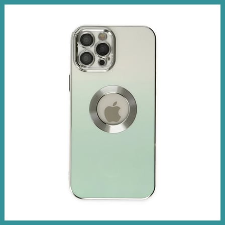BT Teknik iPhone 12 Pro Max Uyumlu Kılıf Best Silikon - Turkuaz BEZ