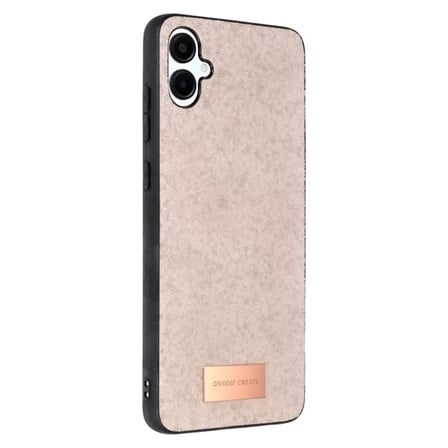 BT Teknik Onegif Samsung Galaxy A06 Uyumlu Bright Simli Kapak - Pembe BEZ