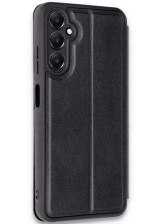 BT Teknik Samsung Galaxy A35 5G Uyumlu Kılıf Flip Cover - Siyah BEZ