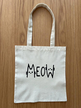 Bez Çanta Meow 35x40 cm