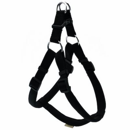 Konfor Ronin Dokuma Köpek Göğüs Tasması Siyah 2X55-65 Cm