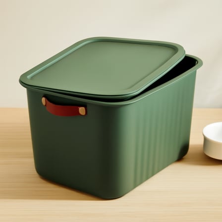 Kapaklı Plastik Organizer Kutu 20 L (40X30X25 Cm)