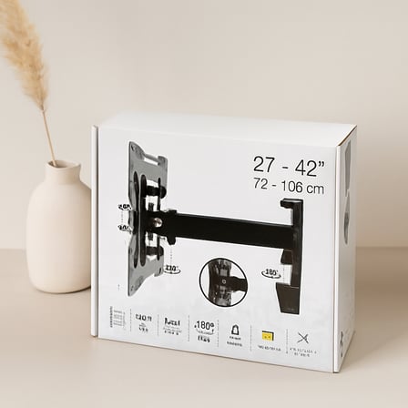 Hareketli Tv Duvar Askısı 27-42 Inç 20Kg 180°