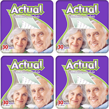 Actual Yatak Koruyucu Örtü 90X180 cm 120 Adet