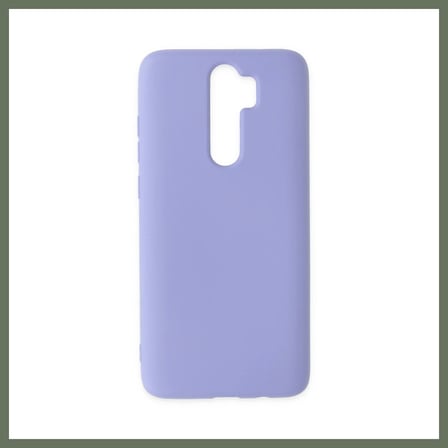 Bezos Redmi Note 8 Pro Kılıf Nano içi Kadife Silikon - Lila BEZOS1