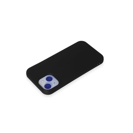 Bezos iPhone 15 Uyumlu Kılıf Nano içi Kadife Silikon - Siyah BEZOS1