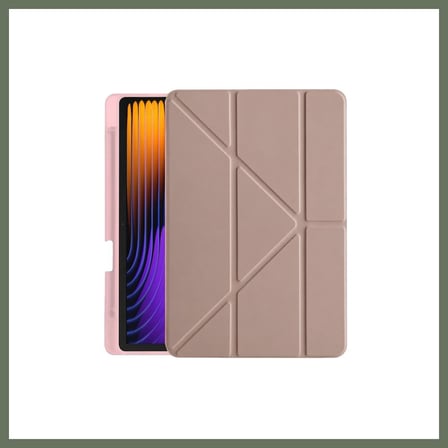 Bezos Pad 7 Pro Kılıf Kalemlikli Mars Tablet Kılıfı - Rose Gold BEZOS1