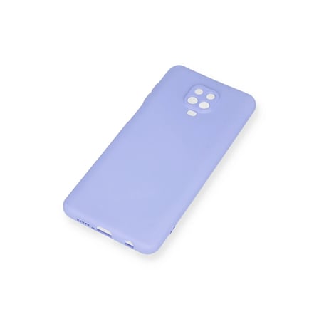 Bezos Redmi Note 9 Pro Kılıf Nano içi Kadife Silikon - Lila BEZOS1