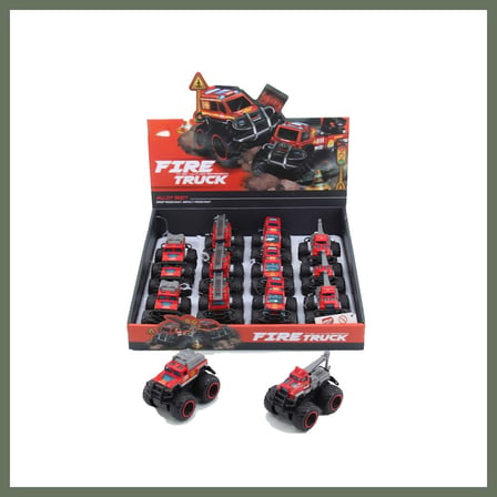 Bezos 779-69A DUBLE SÜRTMELİ METAL DIECAST İTFAİYE BEZOS1
