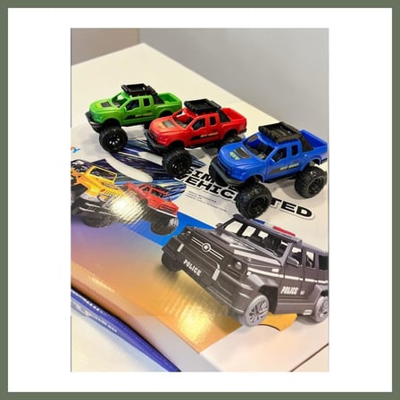Bezos SH40933 SÜRTMELİ ARABA PİCK UP PLASTİK BEZOS1