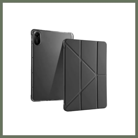 Bezos Redmi Pad 2 Kalemlikli Mars Tablet Kılıfı - Siyah BEZOS1