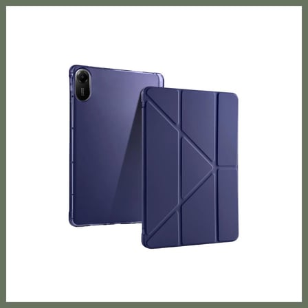 Bezos Redmi Pad 2 Kalemlikli Mars Tablet Kılıfı - Lacivert BEZOS1