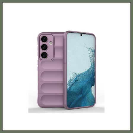 Bezos Samsung Galaxy S24 Uyumlu Kılıf Optimum Silikon - Mor BEZOS1