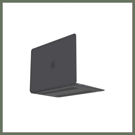 Bezos Macbook Pro 13 2021 Macbook Buzlu Kapak - Füme BEZOS1