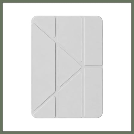 Bezos iPad 2025 10.9 10.Nesil (A16) Mera Kalemlikli Tablet Kılıfı - Gri BEZOS1