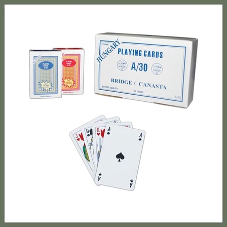 Bezos 1030448 A-30 Oyun Kağıdı -Star Okey BEZOS1