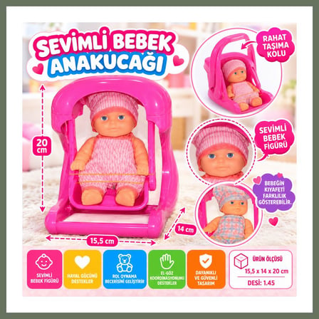 Bezos 844 ET BEBEKLİ SALINCAK BEZOS1