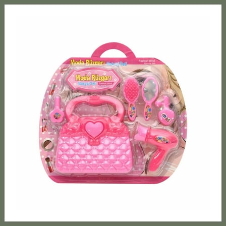 Bezos ERN-854 Heroes Toys Çantada Oyuncak Makyaj Seti - Eren Oyuncak BEZOS1