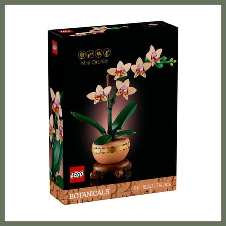 Bezos 10343 iconic Botanicals Mini Orkide 274 parça +18 yaş BEZOS1