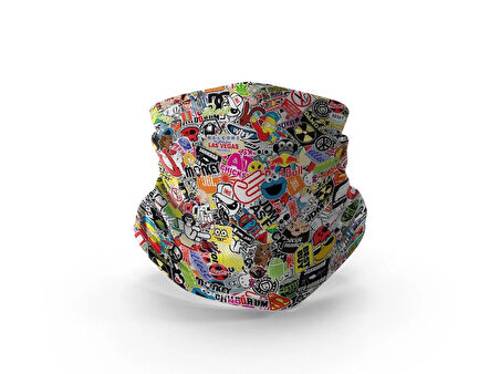 Motorcu Buff Maske Outdoor Boyunluk Unisex Bandana Baf Bandana Saç Bandı Kamp Aksesuar