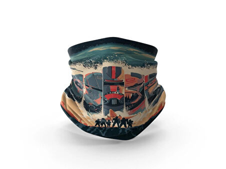 Motorcu Buff Maske Outdoor Boyunluk Unisex Bandana Baf Bandana Saç Bandı Kamp Aksesuar