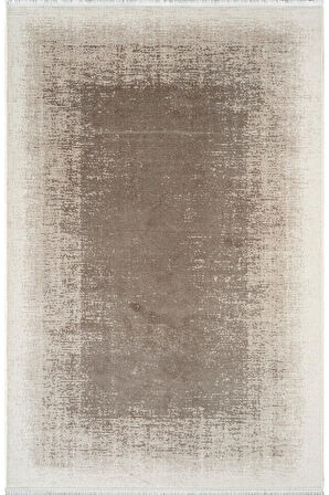 Pierre Cardin Beverly BF02A Krem Vizon Akrilik Yumuşak Dokulu Modern Eskitme Halı