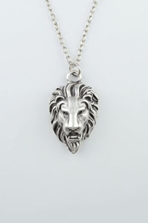 3'lü The Witcher Kurt Anubis ve Buffalo - Boğa Erkek Kadın Kolye Seti 925 Ayar Gümüş Kaplama