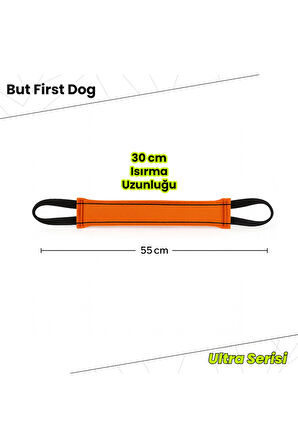 Köpek Oyuncağı Turuncu Kumaş Çekiştirme Barı – Ultra Series