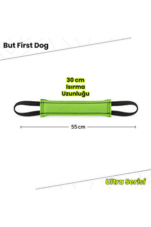Köpek Oyuncağı Yeşil Kumaş Çekiştirme Barı – Ultra Series