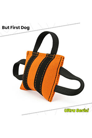 Köpek Oyuncağı Sesli 3 Kulplu Isırma Yastığı – Ultra Series