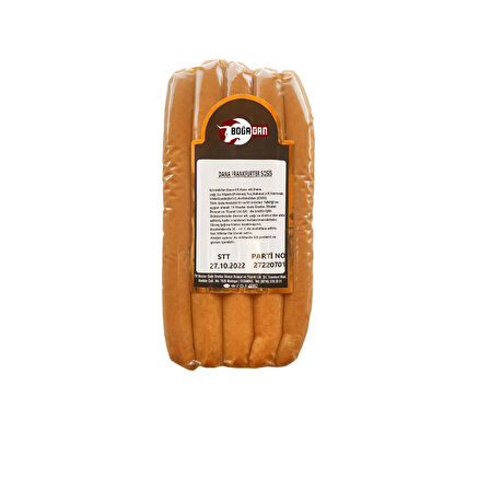 Boğadan Frankfurter Sosis 1000 Gr