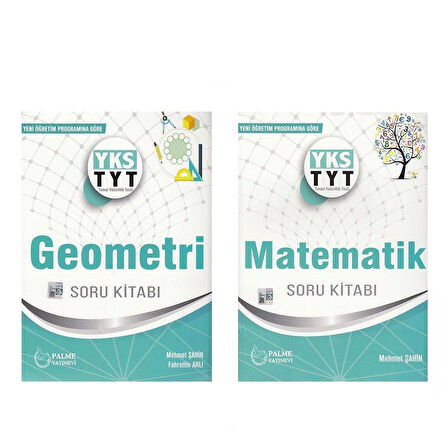 Palme Yayınları TYT Matematik ve Geometri Soru Bankası Seti 2 Kitap