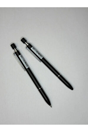 Versatil 0,7 mm Gümüş Desenlı Kurşun Kalem (2 Adet)