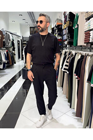 Boyfriend Kesim Keten Pamuk Erkek Pantolon