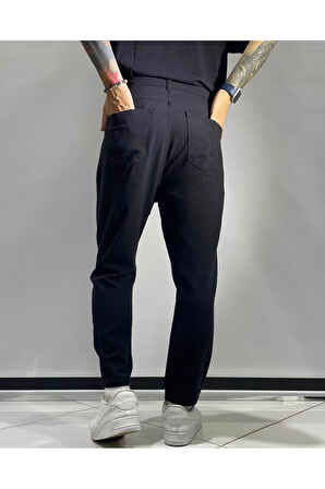 Boyfriend Kesim Keten Pamuk Erkek Pantolon