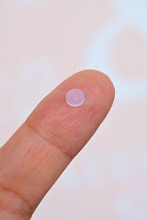 Antialerjik Bioplast Kulak Deliği Şişliği Önleyici Küpe Arkalığı Keloid İyileştirici Silikon Disk 2 Adet