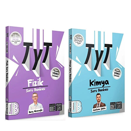 Benim Hocam Yayınları TYT Fizik ve Kimya Soru Bankası Seti 2 Kitap