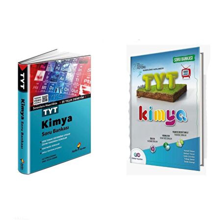Aydın TYT Kimya ve Orbital TYT Teb Kimya Soru Bankası 2 Kitap Set